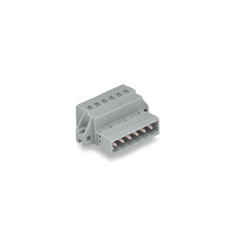 1 pcs : 231-604/019-000 - 1-CONDUCTOR MALE CONNECTOR CLAM