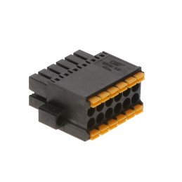 1 pcs : OSTNL121001 - 3.5MM 2 PC TERM BLOCK PLUG DUAL