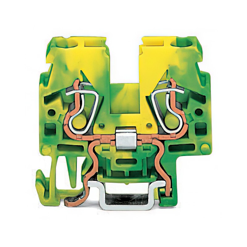 1 pcs : 870-917 - 2-CONDUCTOR GROUND TERMINAL BLOC