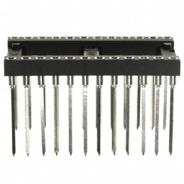 1 pcs : 123-93-624-41-001000 - CONN IC DIP SOCKET 24POS GOLD