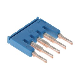 1 pcs : XW5S-P1.5-5BL - SHRT BAR 1.5MM 5 POLE BLUE