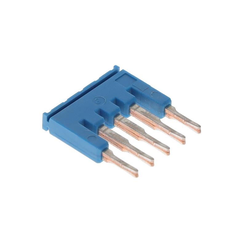 1 pcs : XW5S-P1.5-5BL - SHRT BAR 1.5MM 5 POLE BLUE