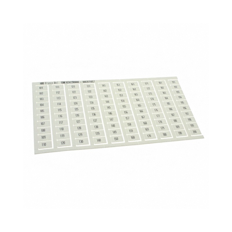 1 pcs : 1SNK165022R0000 - SNK PRE-PRINTED