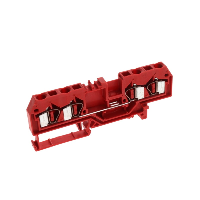 1 pcs : 281-663 - 4-CONDUCTOR THROUGH TERMINAL BLO