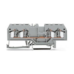 1 pcs : 281-668 - 4-CONDUCTOR THROUGH TERMINAL BLO