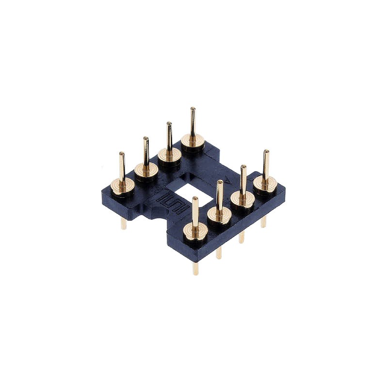 1 pcs : APO-308-G-H - CONN DIP ADAPT 8POS