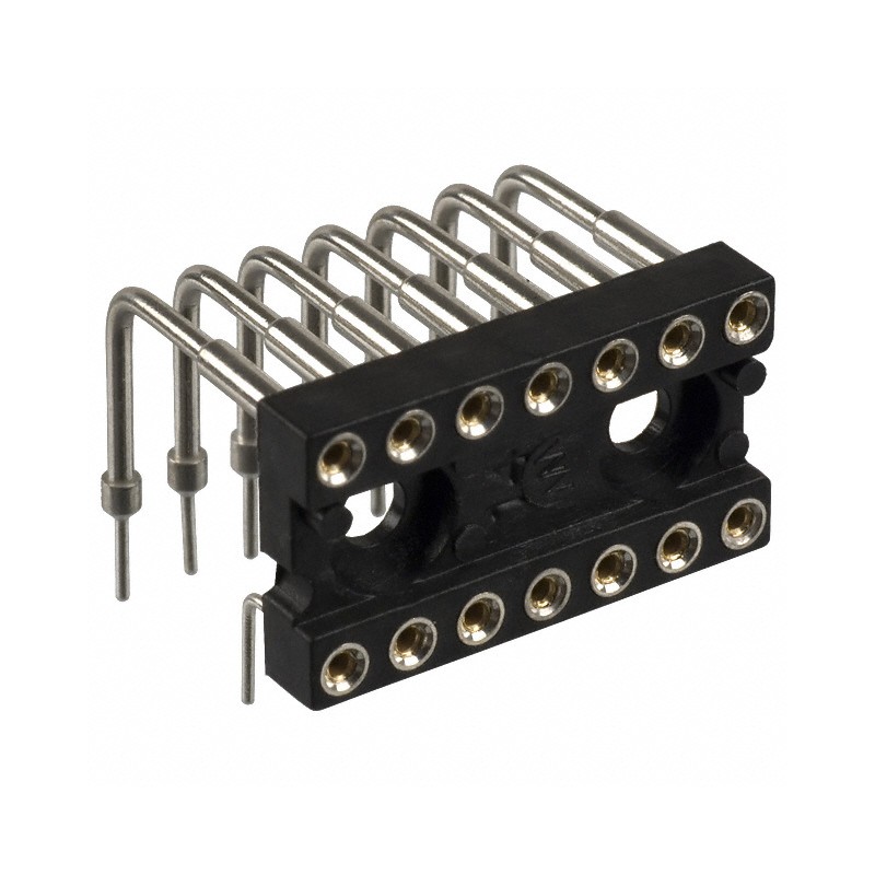 1 pcs : 299-43-314-10-001000 - CONN IC DIP SOCKET 14POS GOLD