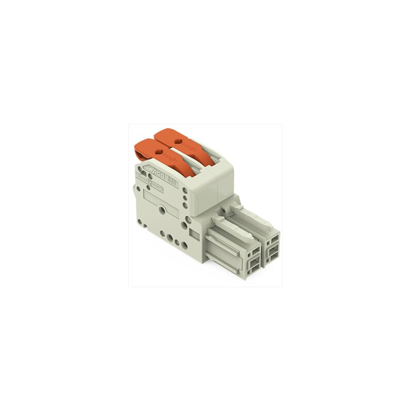 1 pcs : 831-1102 - 1-CONDUCTOR FEMALE PLUG 100% PR