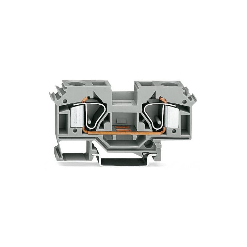 1 pcs : 283-604 - 2-CONDUCTOR THROUGH TERMINAL BLO