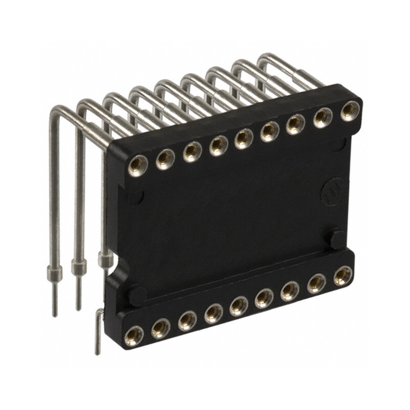 1 pcs : 299-93-618-10-002000 - CONN IC DIP SOCKET 18POS GOLD