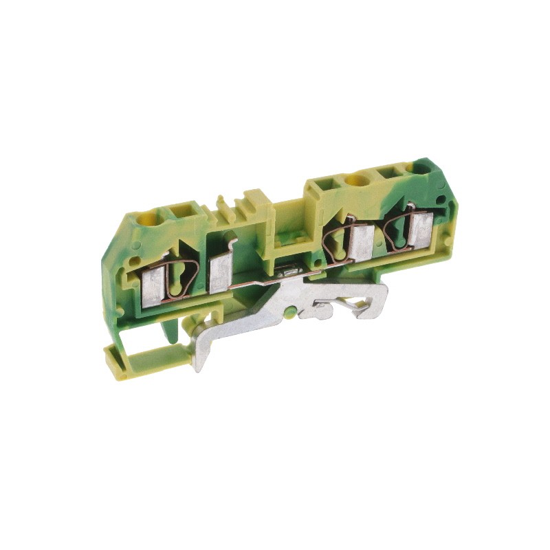 1 pcs : 281-687 - 3-CONDUCTOR GROUND TERMINAL BLOC
