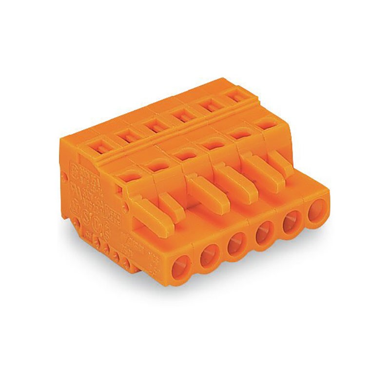 1 pcs : 231-310/102-000 - 1-CONDUCTOR FEMALE PLUG WITH IN