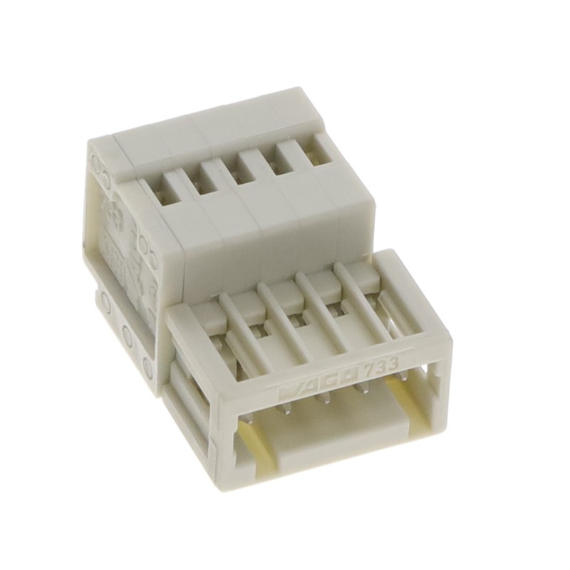 1 pcs : 733-205 - 1-CONDUCTOR MALE CONNECTOR 100%