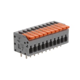 1 pcs : 2601-1110 - TERM BLK PCB LEVER 3.5MM 10POS