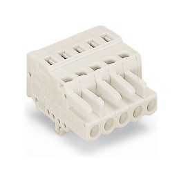 1 pcs : 721-110/008-000 - 1-CONDUCTOR FEMALE PLUG 100% PR