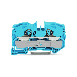 1 pcs : 2016-1204 - 2-CONDUCTOR THROUGH TERMINAL BLO