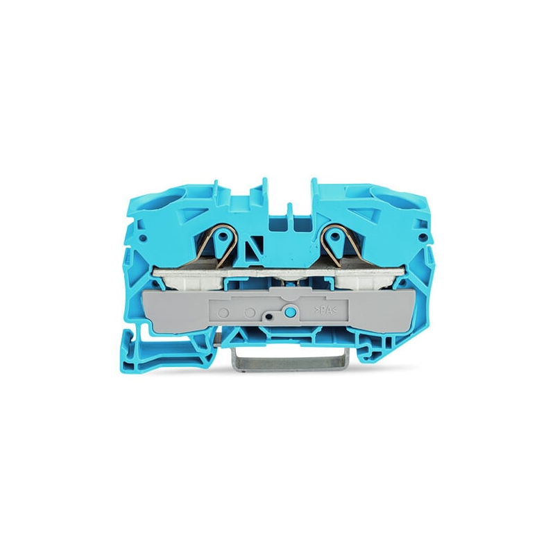 1 pcs : 2016-1204 - 2-CONDUCTOR THROUGH TERMINAL BLO