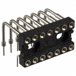 1 pcs : 299-93-314-10-001000 - CONN IC DIP SOCKET 14POS GOLD