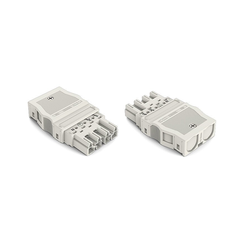 1 pcs : 770-134 - PLUG WITH STRAIN RELIEF HOUSING