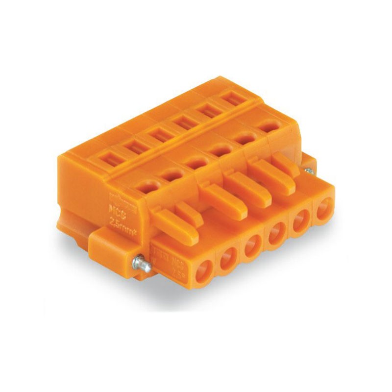 1 pcs : 231-304/107-000 - 1-CONDUCTOR FEMALE PLUG SCREW F