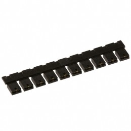 10 pcs : 390088-2 - CONN SHUNT DUAL BEAM 15AU PCB