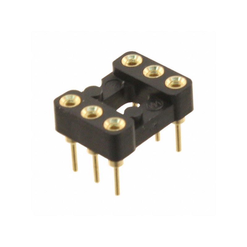 1 pcs : 110-13-306-41-001000 - CONN IC DIP SOCKET 6POS GOLD