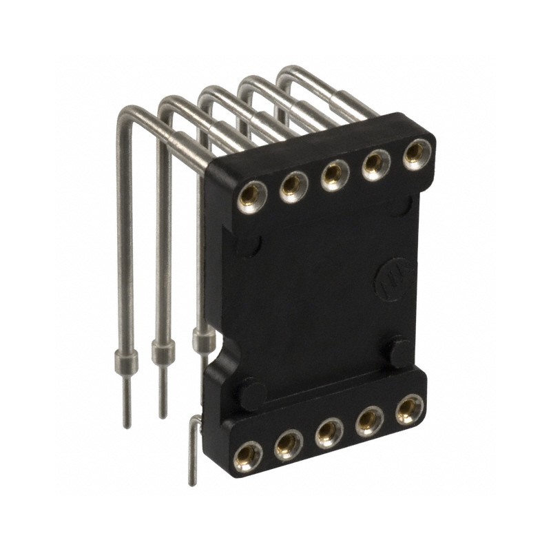 1 pcs : 299-93-610-10-002000 - CONN IC DIP SOCKET 10POS GOLD