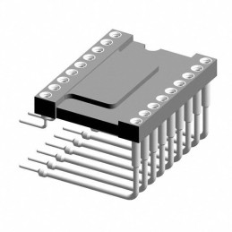 1 pcs : 299-83-618-10-002101 - CONN IC DIP SOCKET 18POS GOLD