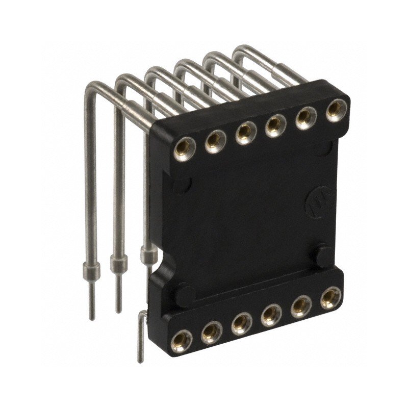 1 pcs : 299-43-612-10-002000 - CONN IC DIP SOCKET 12POS GOLD