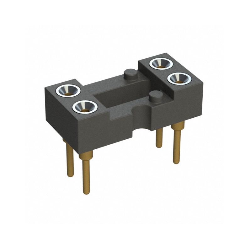 1 pcs : 110-13-304-41-001000 - CONN IC DIP SOCKET 4POS GOLD