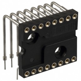 1 pcs : 299-43-616-10-002000 - CONN IC DIP SOCKET 16POS GOLD