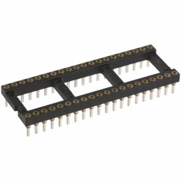 1 pcs : 614-93-640-31-012000 - CONN IC DIP SOCKET 40POS GOLD