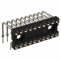 1 pcs : 299-43-320-10-001000 - CONN IC DIP SOCKET 20POS GOLD