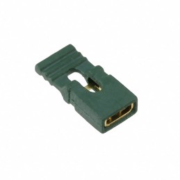 1 pcs : FDC02SXNN - HI-TEMP CONN SHUNT GREEN .100