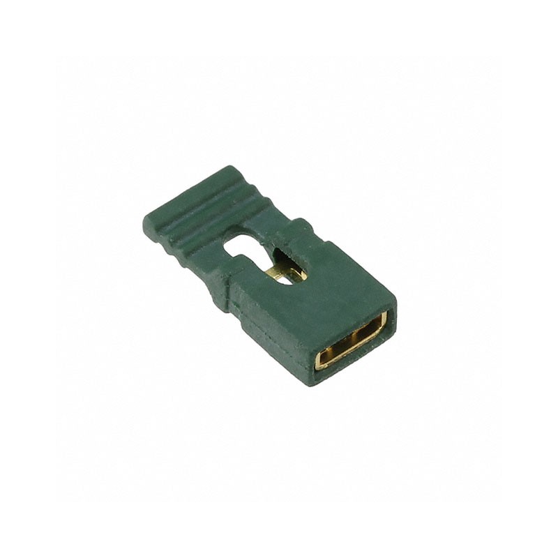 1 pcs : FDC02SXNN - HI-TEMP CONN SHUNT GREEN .100