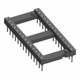 1 pcs : 110-91-628-41-001000 - CONN IC DIP SOCKET 28POS GOLD