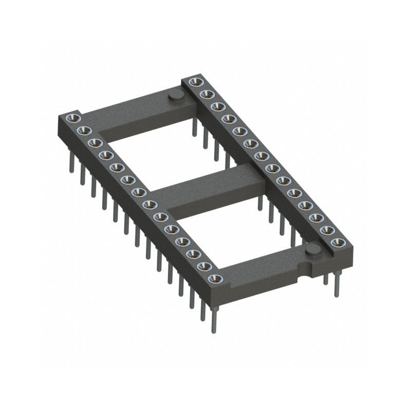 1 pcs : 110-91-628-41-001000 - CONN IC DIP SOCKET 28POS GOLD