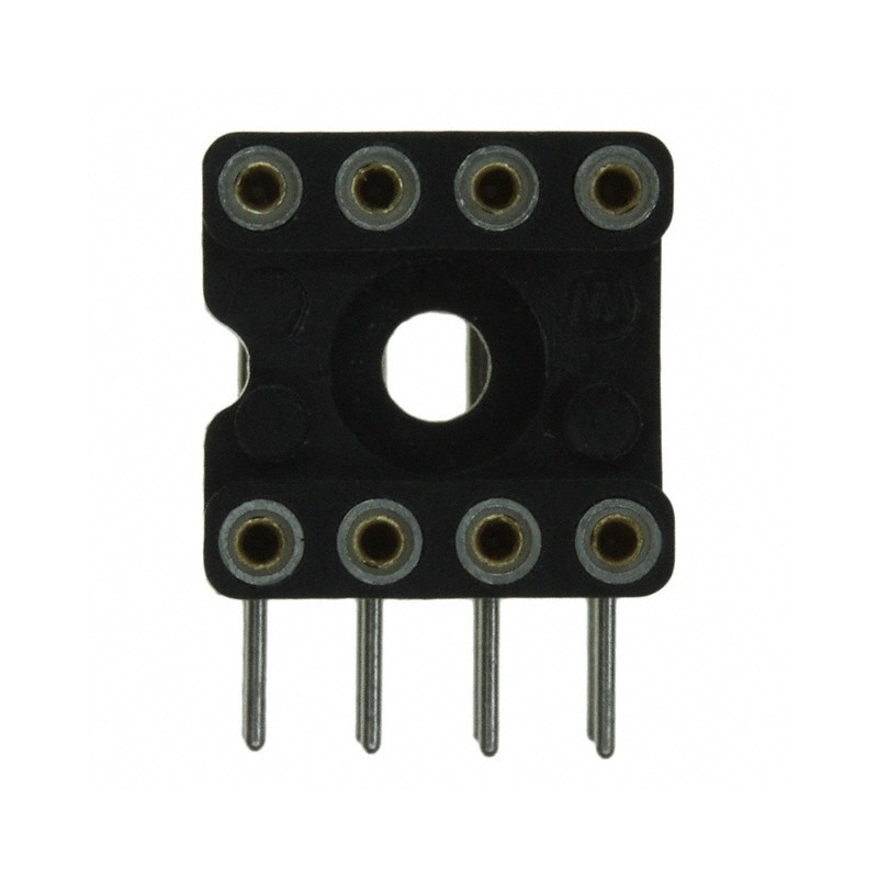 1 pcs : 299-43-308-11-001000 - CONN IC DIP SOCKET 8POS GOLD