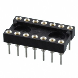 1 pcs : 210-47-314-41-001000 - CONN IC DIP SOCKET 14POS GOLD