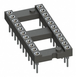 1 pcs : 110-99-422-41-001000 - CONN IC DIP SOCKET 22POS TINLEAD