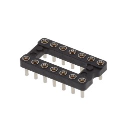 1 pcs : 115-91-314-41-003000 - SOCKET IC OPEN LOWPRO .300 14POS