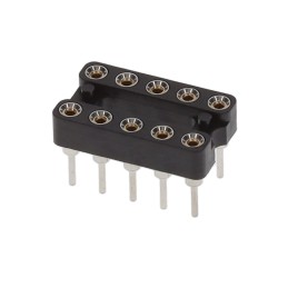 1 pcs : 110-93-210-41-001000 - CONN IC DIP SOCKET 10POS GOLD