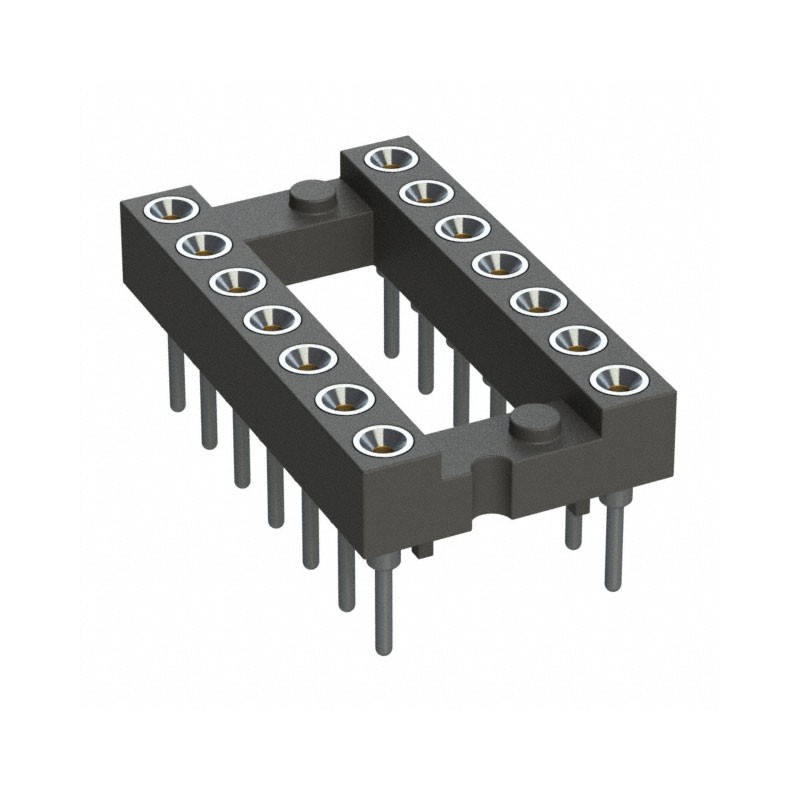 1 pcs : 110-93-314-41-605000 - CONN IC DIP SOCKET 14POS GOLD