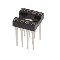 1 pcs : 126-93-308-41-001000 - CONN IC DIP SOCKET 8POS GOLD