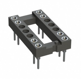 1 pcs : 110-93-314-10-002000 - CONN IC DIP SOCKET 14POS GOLD