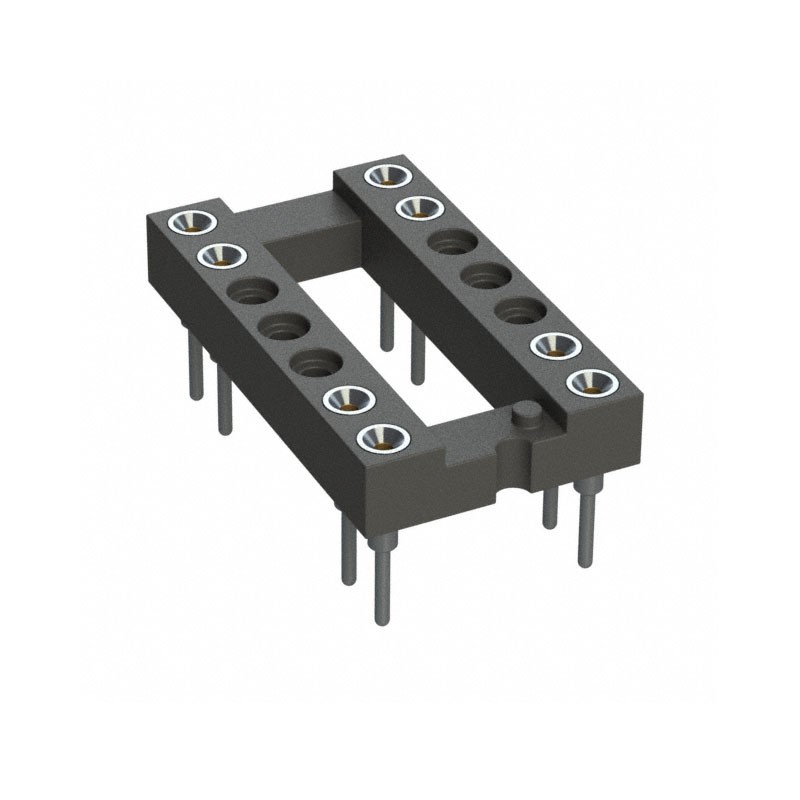 1 pcs : 110-93-314-10-002000 - CONN IC DIP SOCKET 14POS GOLD