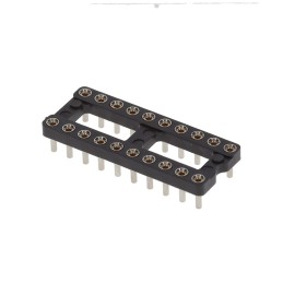1 pcs : 115-91-320-41-003000 - SOCKET IC OPEN LOWPRO .300 20POS