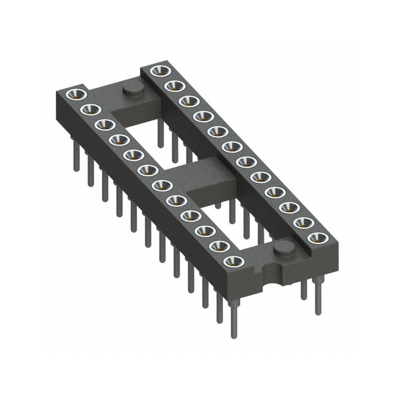 1 pcs : 110-91-324-41-001000 - CONN IC DIP SOCKET 24POS GOLD