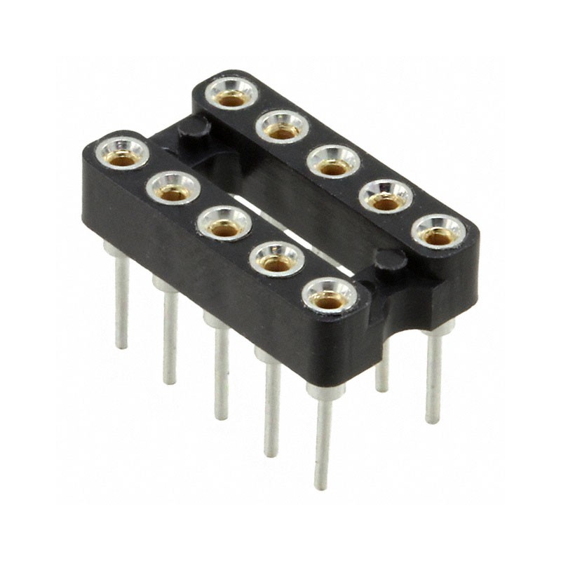 1 pcs : 111-93-210-41-001000 - CONN IC DIP SOCKET 10POS GOLD