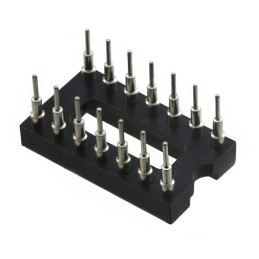 1 pcs : 116-43-314-41-006000 - CONN IC DIP SOCKET 14POS GOLD